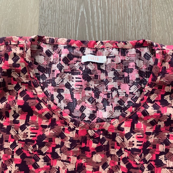 Cute pink & brown dress. - Picture 2 of 2